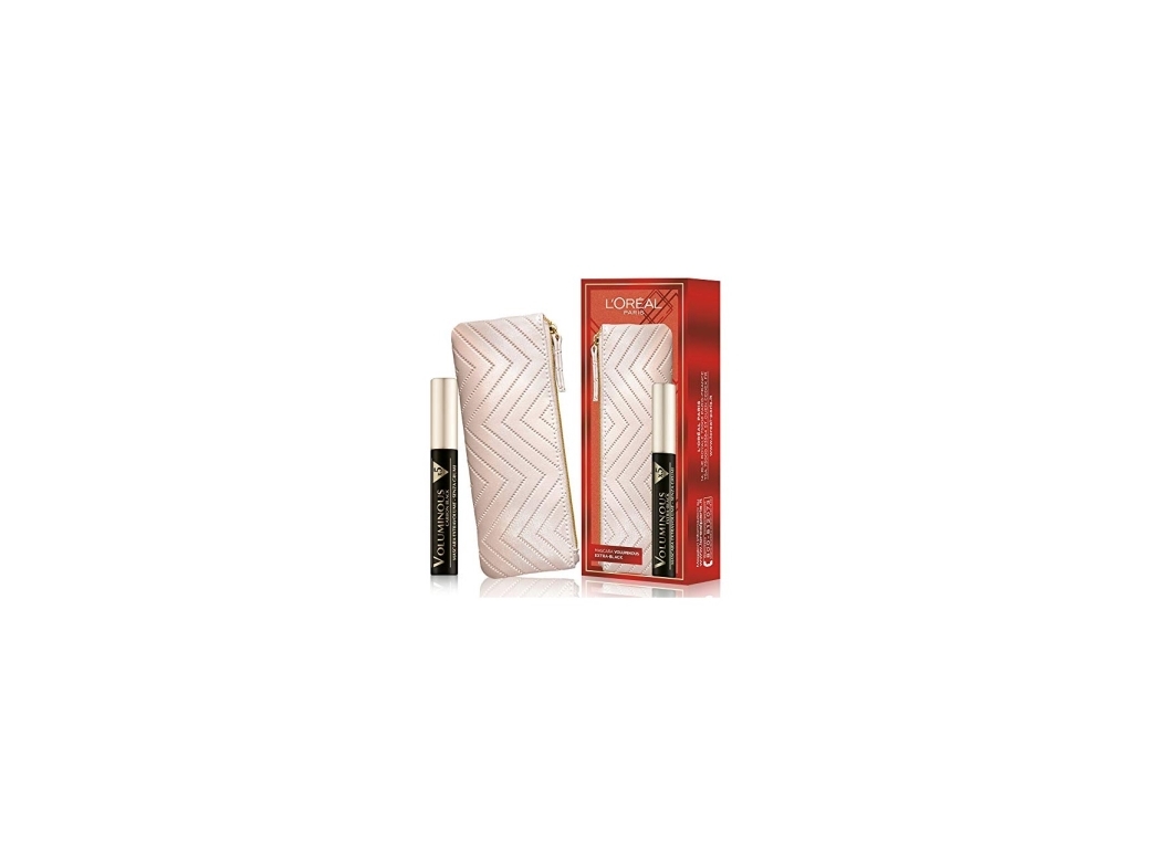 L`Oreal Paris Set L'Oreal Paris: Textile Makeup Bag Cream + Vol