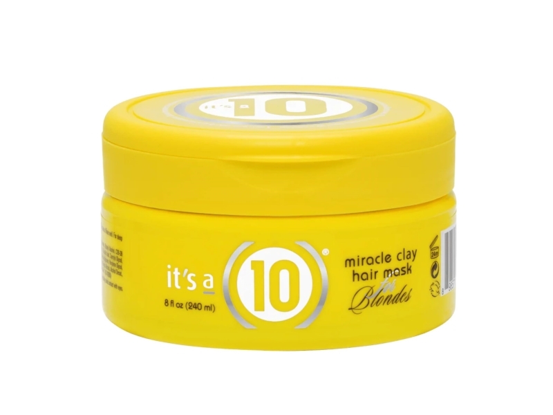 Subrina Professional It's A 10, Miracle, Hair Treatment Clay Mask, For Protection & Stability, 240 Ml For Women