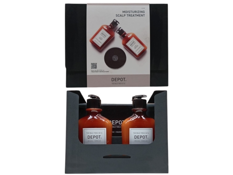 Consumer Kit E Set Depot: 100 Hair Cleansing No. 103, Pro-Vitamin B5, Hair Shampoo, For Hydration, 250 ml + 200 Hair Treatments No. 201, Botanical Complex, Hair Conditioner, For Revitalizing, 250 ml For Men | Hårvård - Hårprodukter - Schampo - Balsam | GameStuff