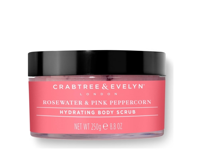 Crabtree &Amp Evelyn Rosenwasser &Amp Rosa Pfefferkörner Feuchtigkeitsspendendes Körperpeeling 220G