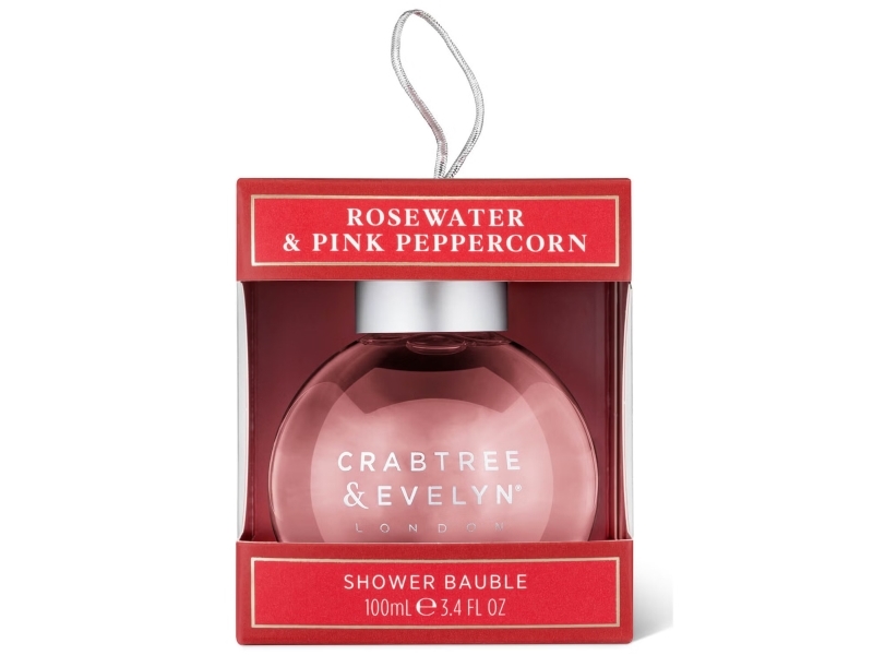 I Love Crabtree & Evelyn, Rosewater & Pink Peppercorn, Shower Gel, For All Skin Types, 100 Ml For Women