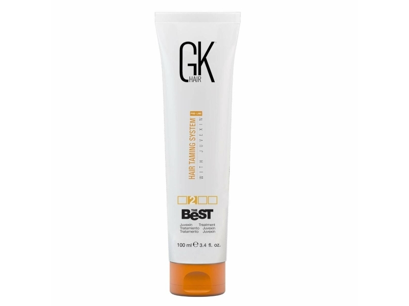 GK hair Global Keratin Geriausias plaukų Cremeinis atstatomasis gydymas, 100 ml