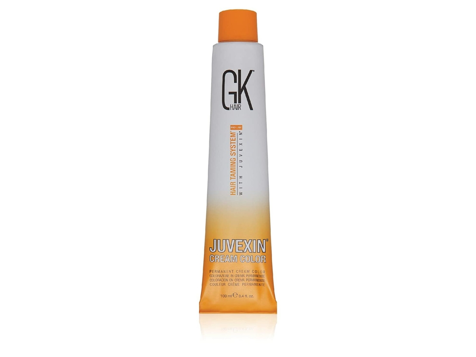 GK HAIR (Global Keratin) GK CREAM COLOR - farba do włosów 7.44 100ml