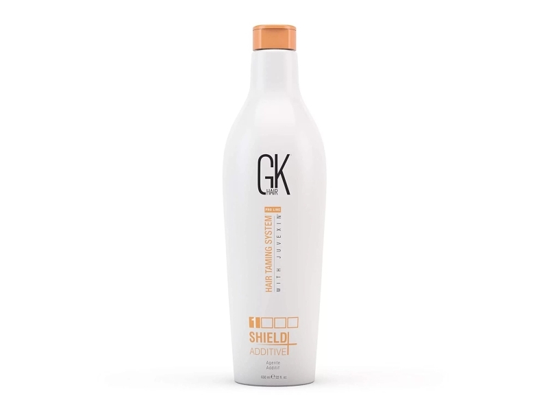 Gk Hair (Global Keratin) Global Keratin, Shield Additive, Hair Shampoo & Conditioner 2-In-1, Repairing & Strengthening, 650 Ml For Women