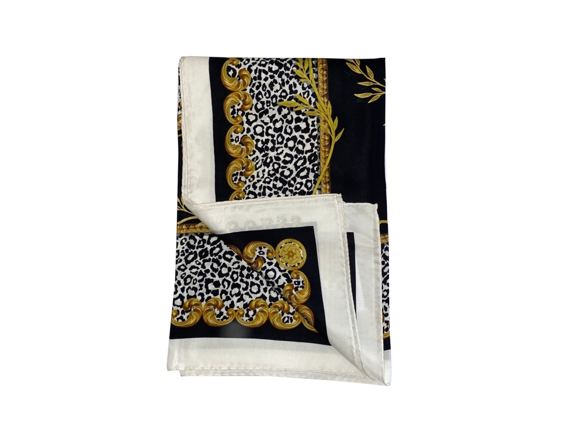 Guess, Guess, Textile Scarf, Juodas, 90 X 90, For Women