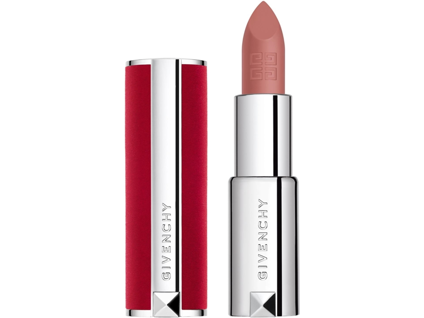 Givenchy Le Rouge Deep Velvet, Matte, Cream Lipstick, N10, 3.4 G