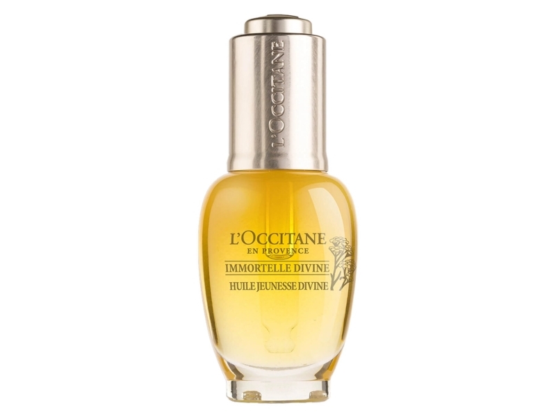 L’Occitane Immortelle Divine anti-aging olie til ansigt/hals & décolleté 30 ml