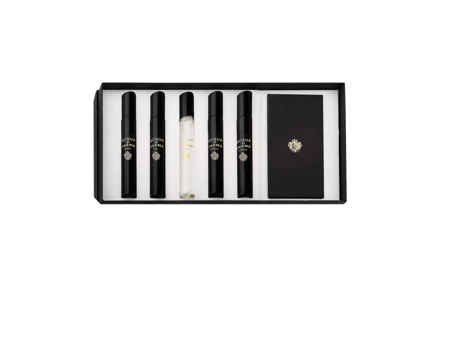 Acqua Di Parma Set Acqua Di Parma: Signatures Of The Sun - Leather, Eau De Parfum, For Men, 7 Ml + Signatures Of The Sun - Oud, Eau De Parfum, For Me
