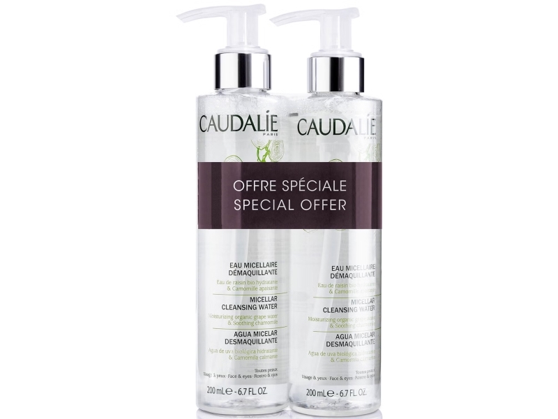 Set Duo, Caudalie, Caudalie, Cleansing, Micellar Water, For All Skin Types, 2 pcs, 200 ml