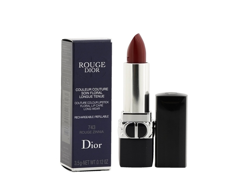 Dior Dior Rouge Lipstick 743 Rouge Zinnia Satin 3,5G Refillable