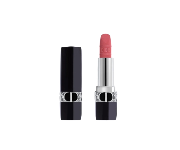 Christian Dior, Dior Rouge, Satin Matte, Cream Lipstick, 757, Pink Paw, 3.5 G For Women