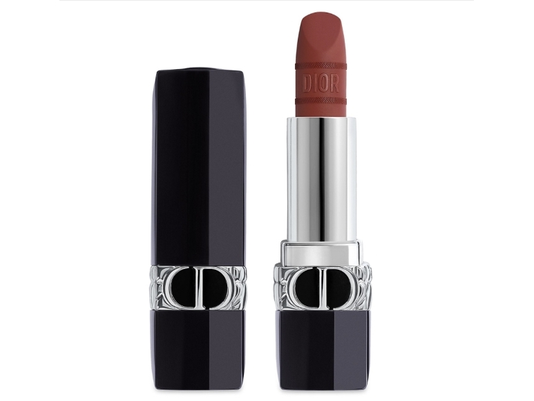 Christian Dior, Dior Rouge, Satin Matte, Cream Lipstick, Soft Burgundy, 3.5 G For Women