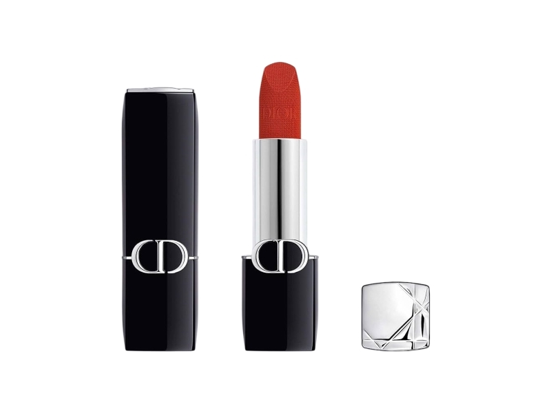 Christian Dior, Rouge Dior, Velvet, Cream Lipstick, 777, Fahrenheit, 3.5 G For Women