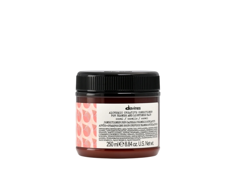 Davines, Alchemic, Hair Colour Conditioner, Coral, Enhances Color Vibrancy, 250 Ml For Women