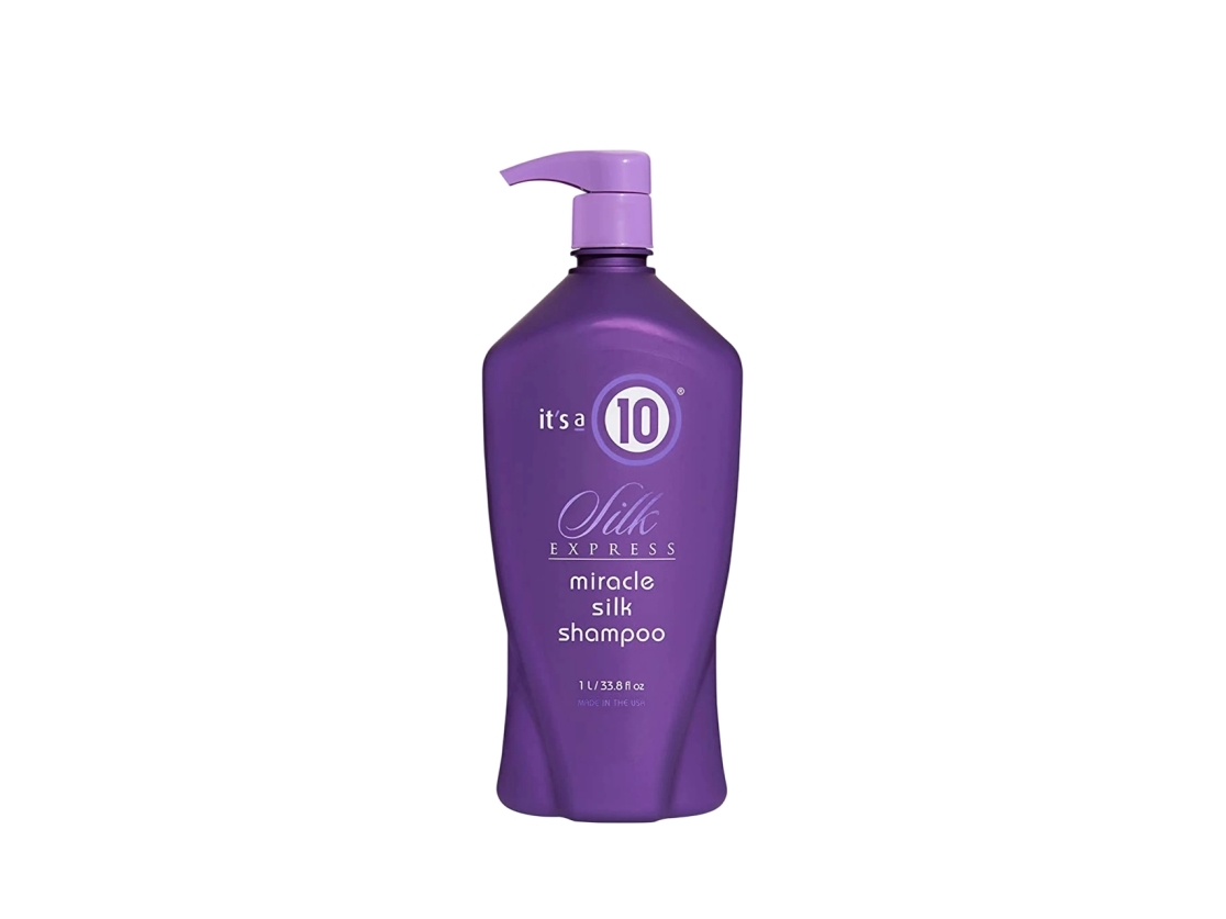 Michelin It's a 10 Silk Express hårshampoo til nærende pleje 1000 ml unisex