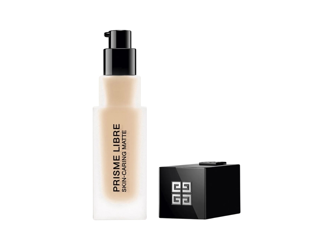 Givenchy Prisme Libre Skin-Caring Matte, Pumpeflaske, Creme, Fugte, Neutral, Beige, N95