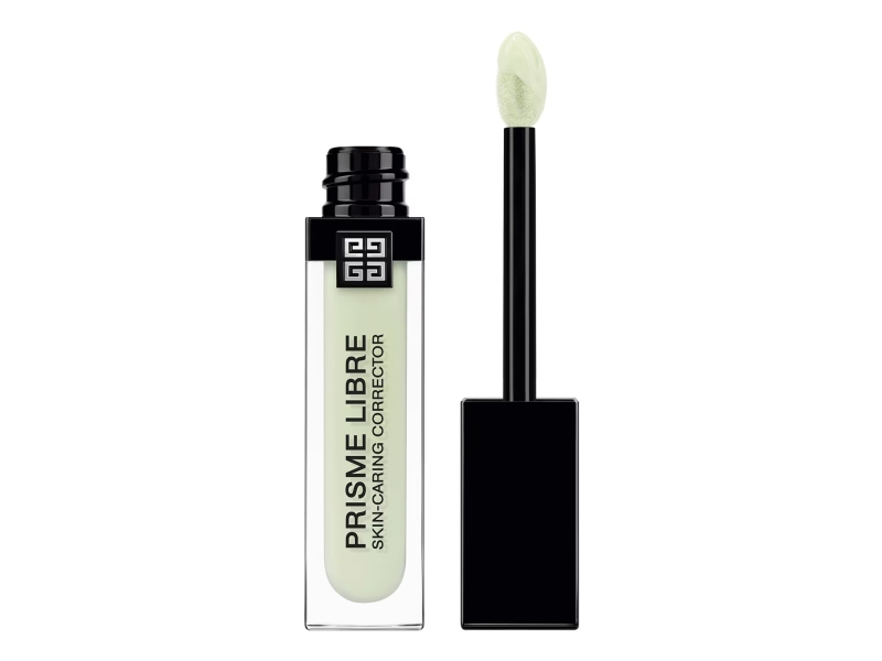 Givenchy, Prisme Libre Skin Caring Corrector, Redness Eraser, Liquid Primer, Green, 11 Ml