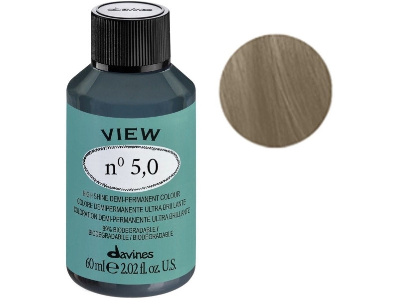 Davines View High Shine Demi-Permanent Colour 60Ml No 5.0