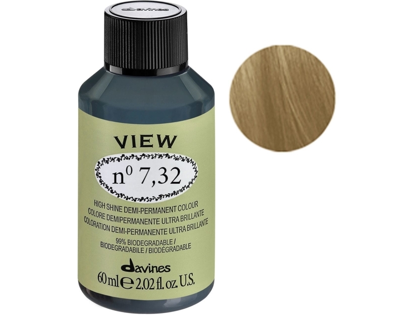 Davines Demipermanent Hair Dye 732 60 Ml