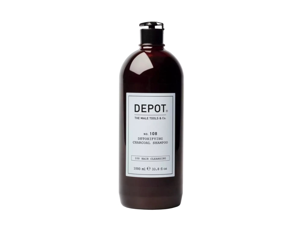 Depot No 108 Detoxifying Charcoal Shampoo 1000 Ml