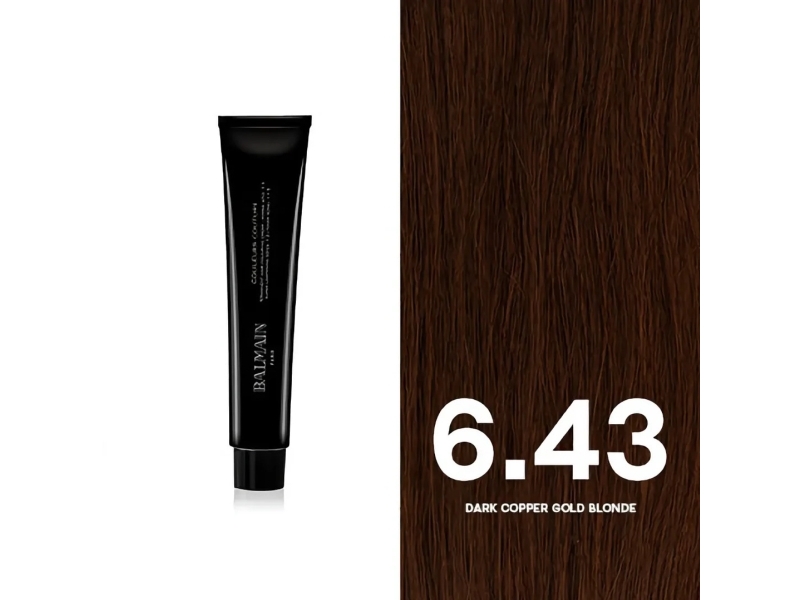 Balmain Professionnel Couleurs Couture Permanente Haarfarbe 6.43 Dark Copper Gold Blonde 60 Ml Für Frauen