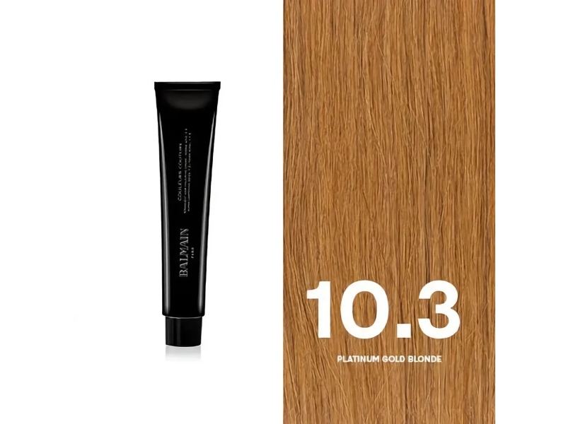 Balmain Professionnel Permanente Haarfarbe 10.3 Platinum Gold Blonde, 60 Ml (Für Frauen)