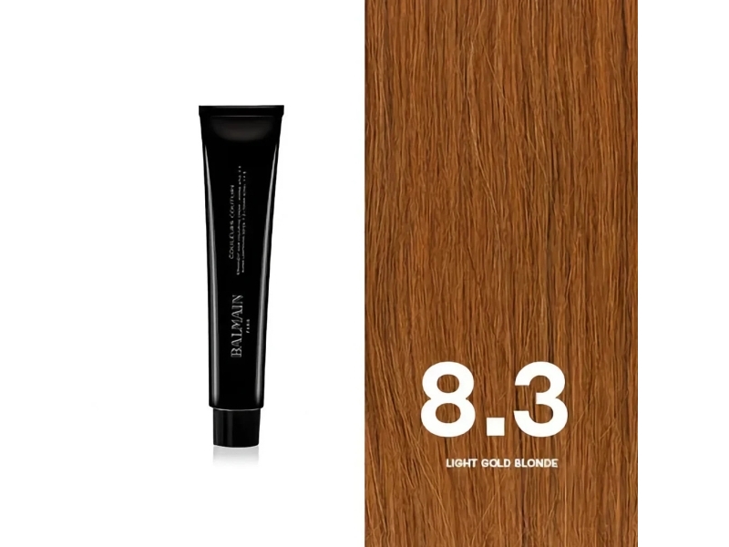 Balmain Professionnel Couleurs Couture Permanente Haarfarbe 8.3 Light Gold Blonde 60 Ml