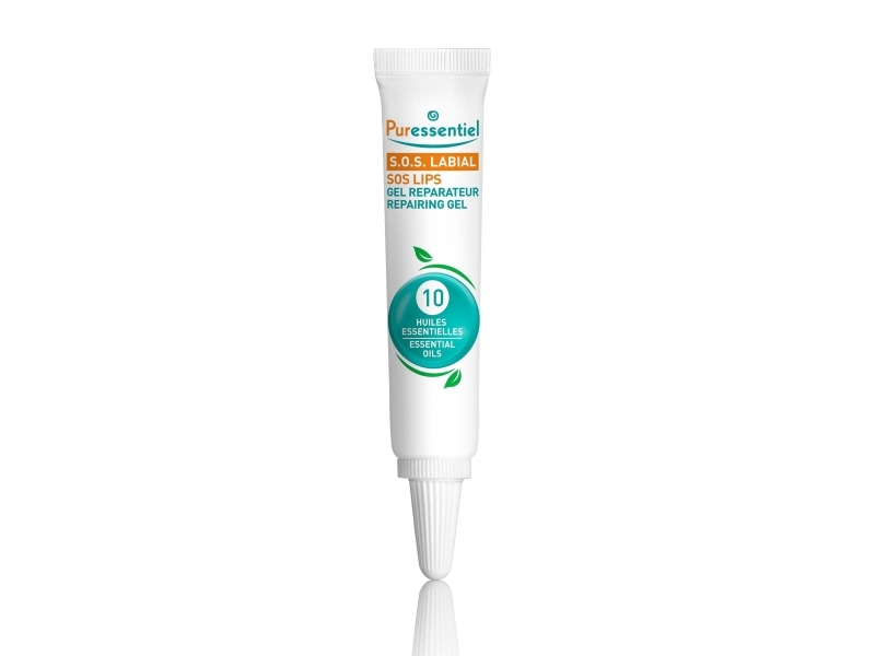 Puressentiel, S.O.S. Lip, Essential Oils, Repairing, Lip Balm Treatment, 5 Ml For Women