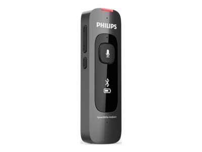 Philips Speechmike Ambient Psm5000 Wearable Ki-Assistent Mit Dockingstation - Dunkelgrau/Schwarz (Psm5000)