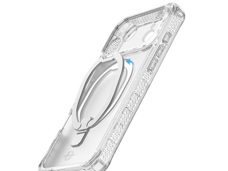 ITSKINS HYBRID R // VAPOR med MagSafe® til iPhone 17 Pro Max®. Gennemsigtig