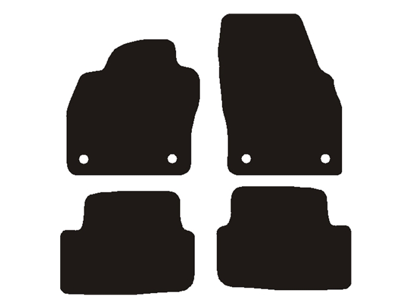 Måtter Audi A1 GB 2018-