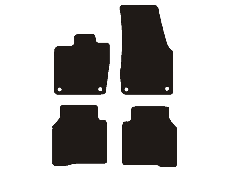 Bilmåtter VW ID.7 2023- Velour