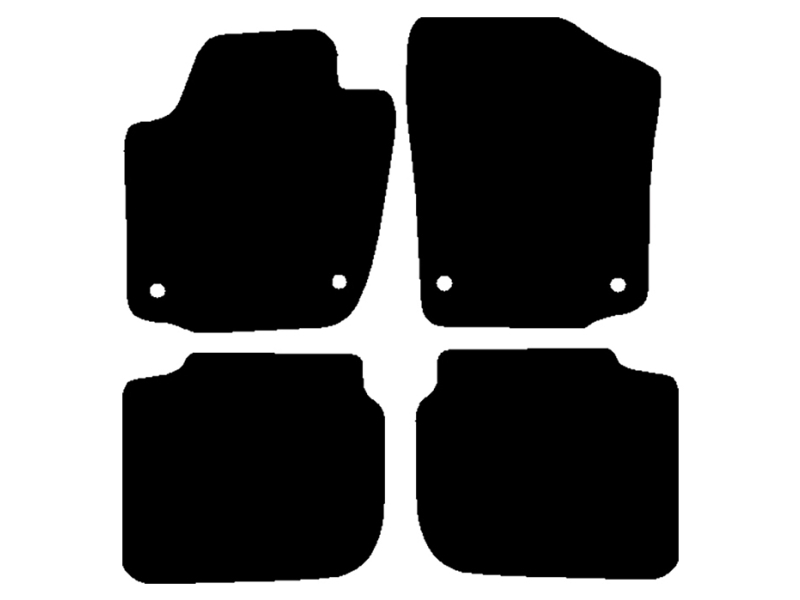 Velour måtter Seat Toledo type NH 2012-2018