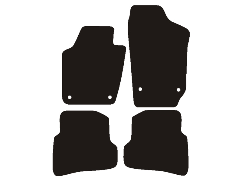 Ladrumsmåtte Seat Toledo 2005-2009
