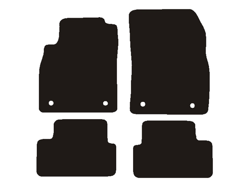 Velour måtter Opel Astra J 2010-2015