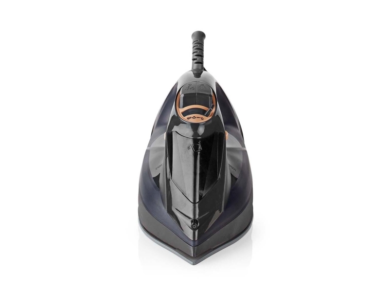Nedis Iron1000, Tør Strygejern, Keramisk Strygesål, 1,9 M, Lilla, 25 G/Min, 0,26 L