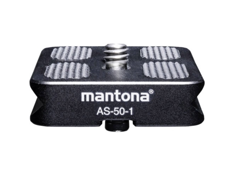 Walimex Mantona Schnellwechselplatte "Arca Swiss", 50 Mm Schwarz (1021461)