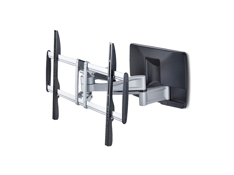 Startech.Com 100Ap1-Tv-Wall-Mount, 200 X 200 Mm, 800 X 500 Mm, -12 - 2°, -60 - 60°, Aluminium, Stål, Sort