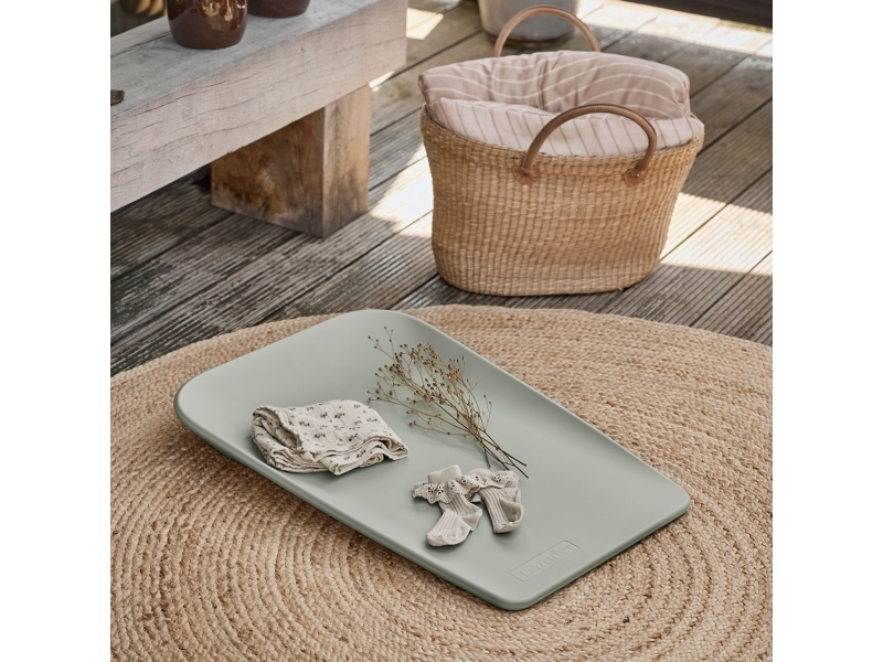 Leander Matty Mini Wickelauflage – Sage Green