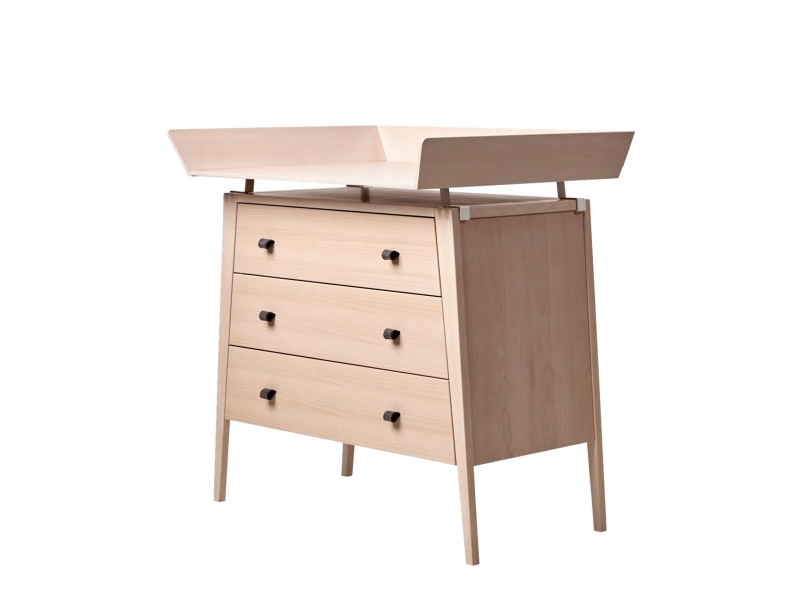 Leander Linea Pusleenhed Til Kommode - 96x76x12 cm - Eg