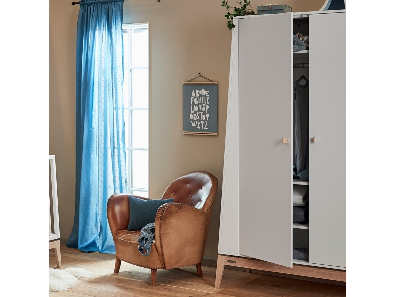 Leander Greb - 6 stk. - Læder - Natur