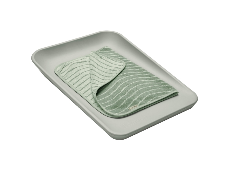 Leander skötbordsunderlägg, Woodland, Ekologisk bomull | Baby & barn - Utrustning för barn - Skötbädd | GameStuff