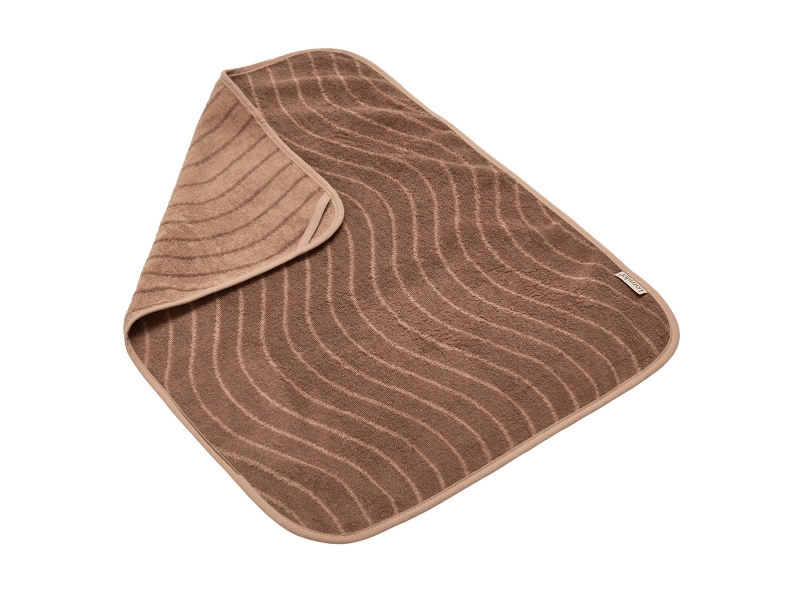 Leander skötbordsunderlägg, Woodland, Ekologisk bomull, Clay | Baby & barn - Utrustning för barn - Skötbädd | GameStuff