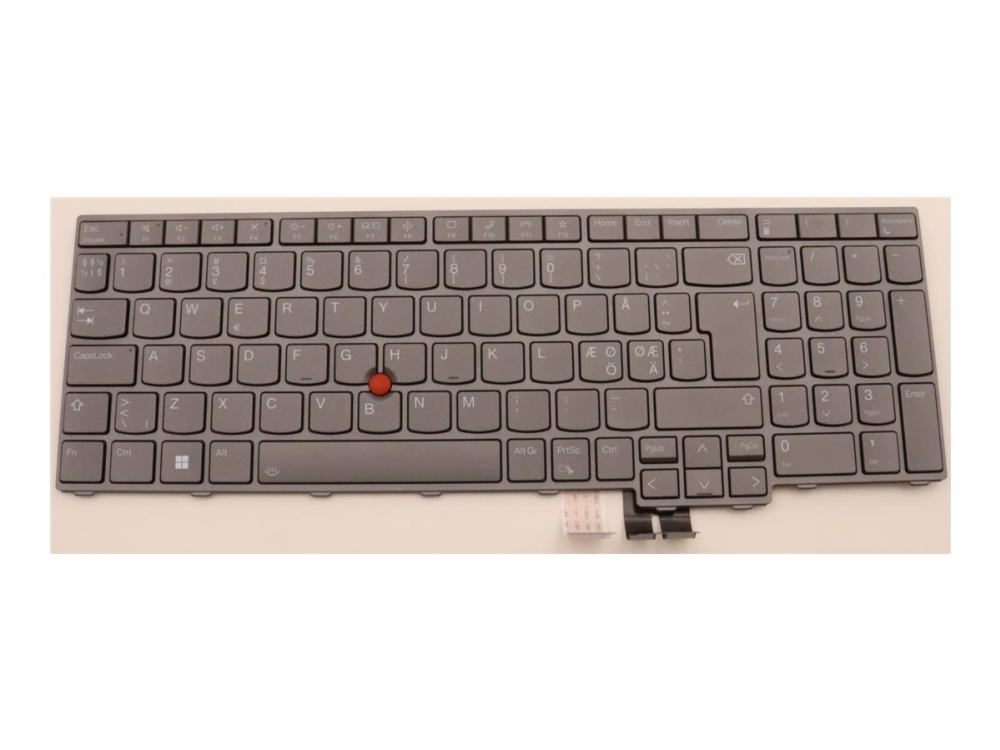 Nordic Backlit Keyboard For Lenovo Thinkpad P16 Series