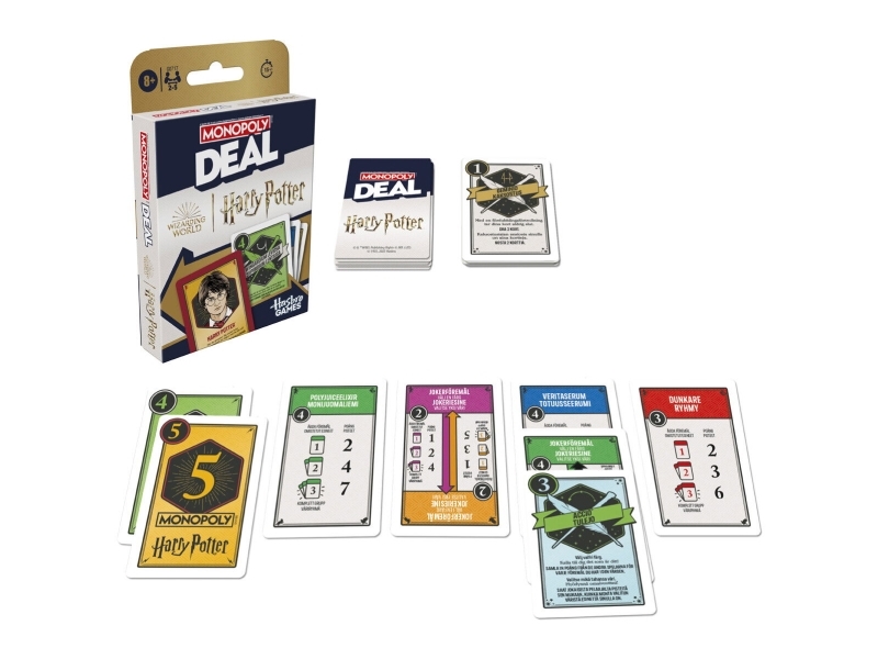 Monopoly Deal Harry Potter Dk/No