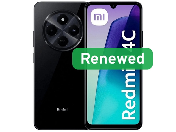 Xiaomi Renewed Grade A++ | Xiaomi Redmi 14C | Midnight Black | 6.74 " | Ips Lcd | 128 Gb | 4G | Android
