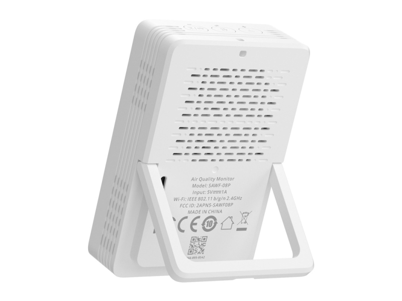 Sonoff luftrenser WiFi LCD luftkvalitetsmåler Sonoff AirGuard CO2 SAWF-08P