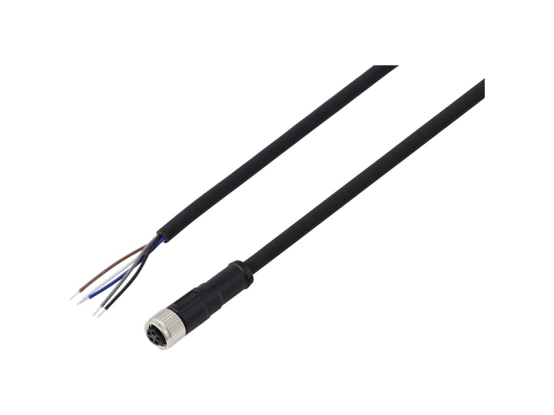 Tru Components Anschlussleitung M8 X 1 Polig (Rj): 5 Anschluss, 5 M, 1 Stk