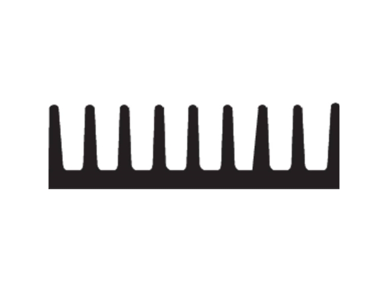 Fischer Elektronik 10037011 Ick 24 B Kühlkörper 13 K/W (L X B X H) 33 X 19 X 4,8 Mm Dil-14, Dil-16, Dil-18, Dil-20, Dil-22, Dil-24