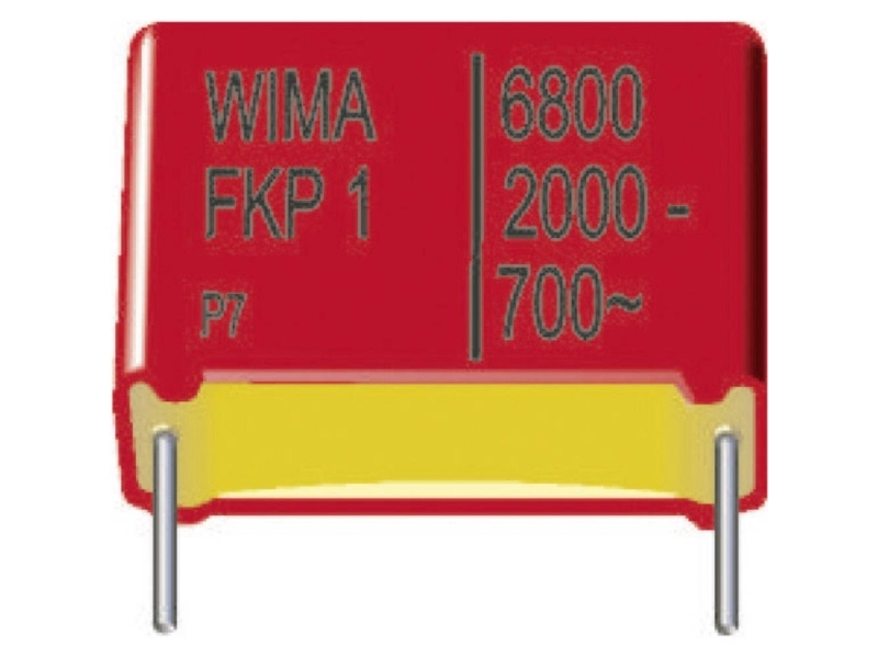 Wima FKP1U024707E00KSSD 1 stk FKP filmkondensator 0,047 µF 2000 V/DC 10 % 37,5 mm (L x B x H) 41,5 x 17 x 29 mm Bulk